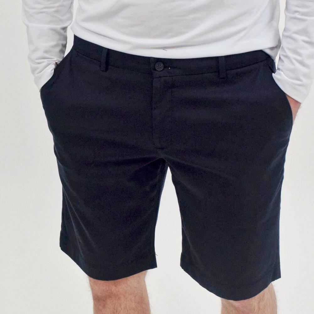 Suit Sartoria Navy Slim Fit Chino Shorts